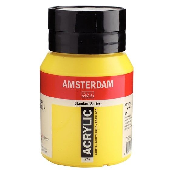 Le Libr'air - Standard Series Acrylique Pot 500 ml Jaune Primaire 275 - Amsterdam - Tunisie