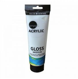 Le Libr'air - Medium Simply Acrylique Gloss 250 ml Daler Rowney - Tunisie