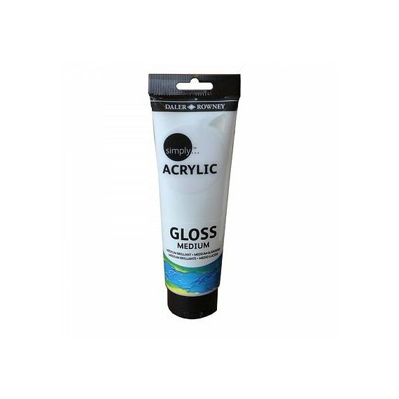 Le Libr'air - Medium Simply Acrylique Gloss 250 ml Daler Rowney - Tunisie