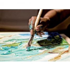 Pinceau Huile / Acrylique Série 296 Poil De Toray Forme Usé Bombé N°14 -  Van Gogh
