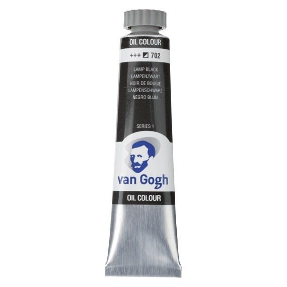 Le Libr'air - Peinture à l'huile Tube 20 ml Noir de Bougie 702 - Van Gogh - Tunisie