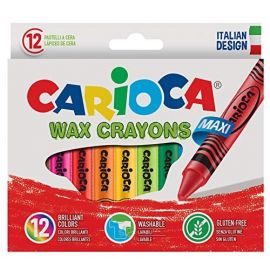 Le Libr'air - Crayons De Cire Maxi De 12 CARIOCA - Tunisie