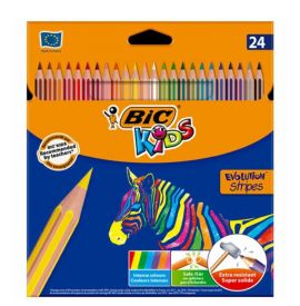 Le Libr'air - Paquet De 24 Crayons Coloriage BIC KIDS Evolution - Tunisie