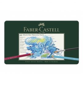 Le Libr'air - Boite Métal 60 Crayons de couleur Aquarellables Faber-Castell - Tunisie