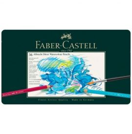 Le Libr'air - Boite Métal de 36 Crayons de Couleur Aquarellables - Faber Castell - Tunisie