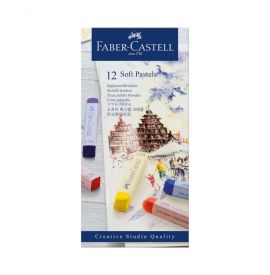 Le Libr'air - Boîte de 12 Pastels tendres - Faber Castell - Tunisie