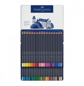 Le Libr'air - Boite Métal de 48 Crayons De Couleur Goldfaber - Faber Castell - Tunisie