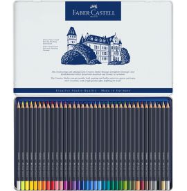 Le Libr'air - Boîte Métal de 36 Crayons de couleur Goldfaber -Faber Castell - Tunisie