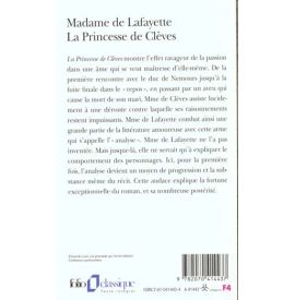 La princesse de Clèves - Madame De La Fayette