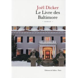 Le livre des Baltimore Joël Dicker