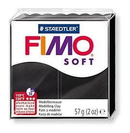 Pâte Fimo Soft Noir 9 - 57G...