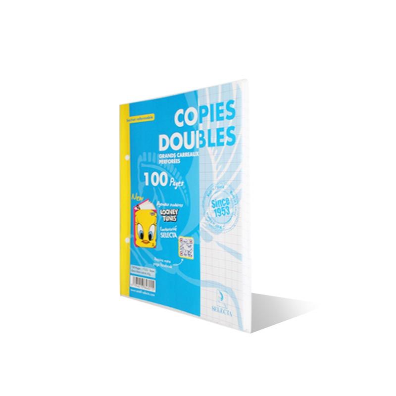 Copies Doubles 17*22 - 100P Perforées Selecta