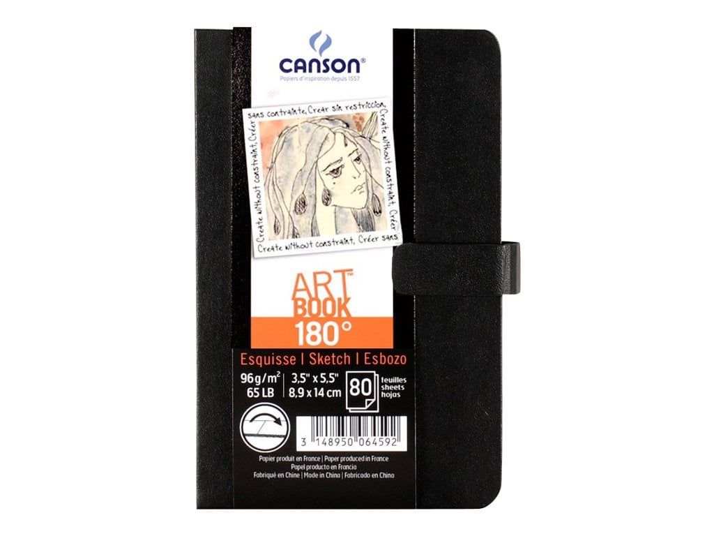 CANSON - Cahier de notes - reliure à anneaux métalliques - A5 - 50