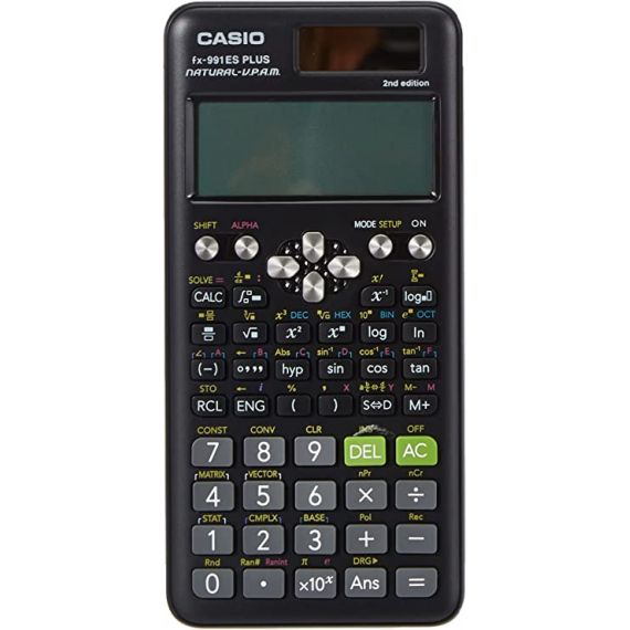 Calculatrice CASIO fx-991ES Plus 2 Calculatrice Scientifique avec 417  Fonctions