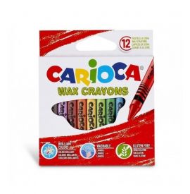 Crayons de Cire 24 Pièces CARIOCA