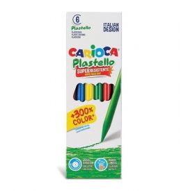 Crayons De Cire Plastello 6...