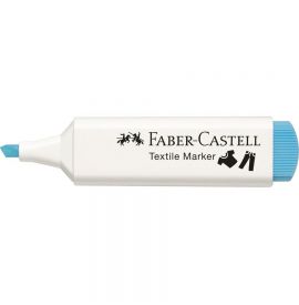 Feutre textile bleu ciel Faber-Castell