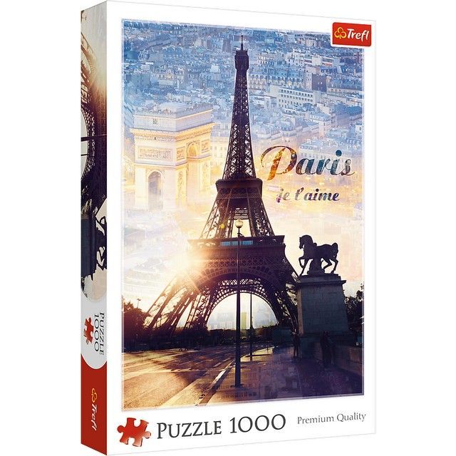 TREFL Puzzle Adulte et enfant Paris à l'aube 1000 pièces 48 x 68.3 cm
