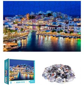 Le Libr'air - JIGSAW Puzzle Adulte Crète Grèce 1000 pièces 50 x 70 cm - Tunisie