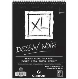 Le Libr'air - CANSON XL Dessin Noir A5 150G - Tunisie