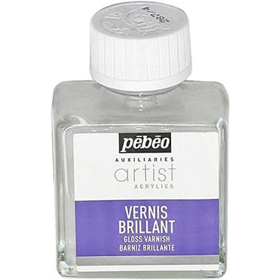 Vernis brillant transparent 250 ml Artist Acrylics Pébéo