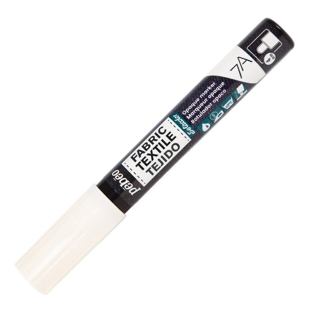 Rayher Crayon - feutre acrylique, blanc, Pointe ronde 1 - 2mm, avec soupape  pas cher 