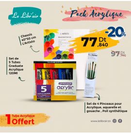 Le Libr'air - Pack Acrylique - Tunisie