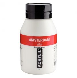 Le Libr'air - Standard Series Acrylique Pot 1000 ml Blanc de Titane 105 - Amsterdam - Tunisie